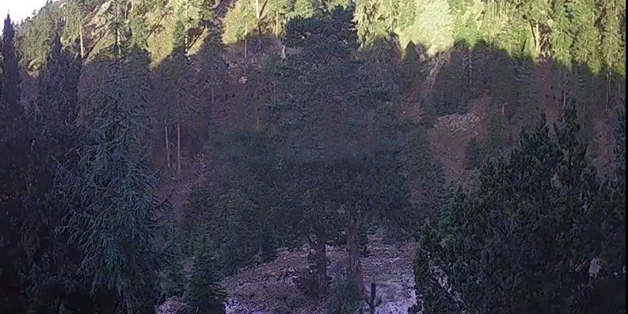 Mayısta Trodos’a kar yağdı