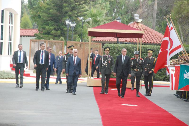 TC Cumhurbaşkanı Erdoğan Kuzey Kıbrıs ziyareti 4