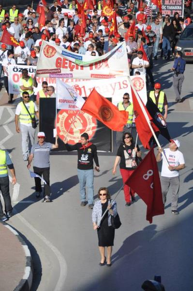 1 Mayıs Taksim Sahasında kutlandı 22