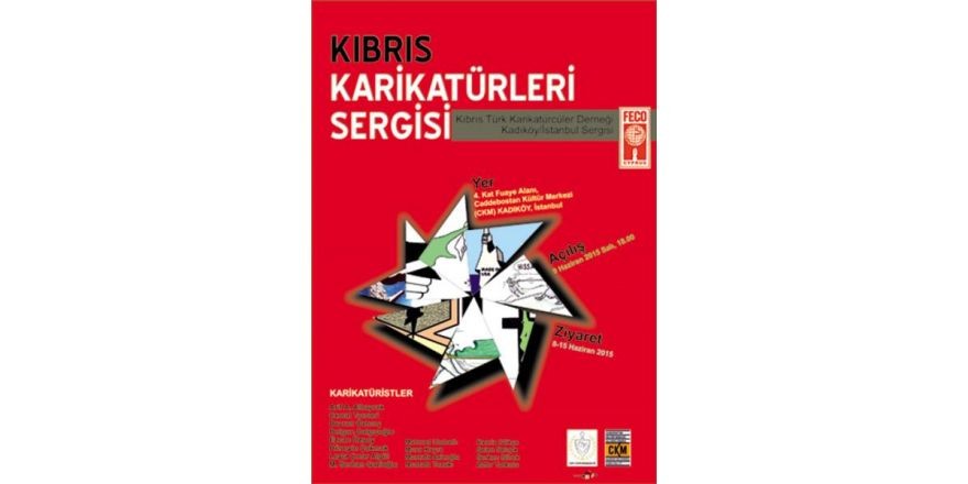 Kıbrıs Karikatürleri İstanbul’da Sergileniyor...