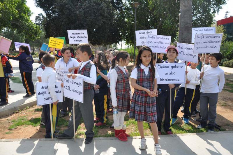 Trafikte farkındalık yürüyüşü 4