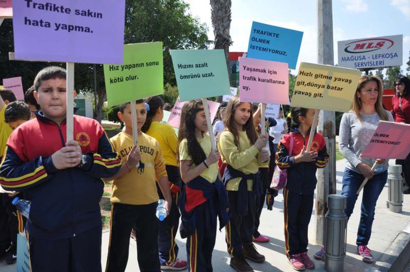 Trafikte farkındalık yürüyüşü 6