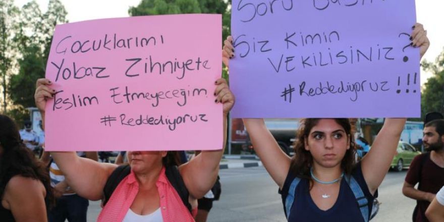 Gençler yine yürüdü, reddetti, tek yürek ses verdi