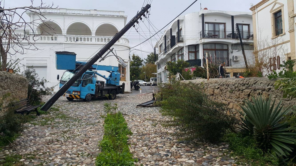 Girne'den felaket görüntüleri 10