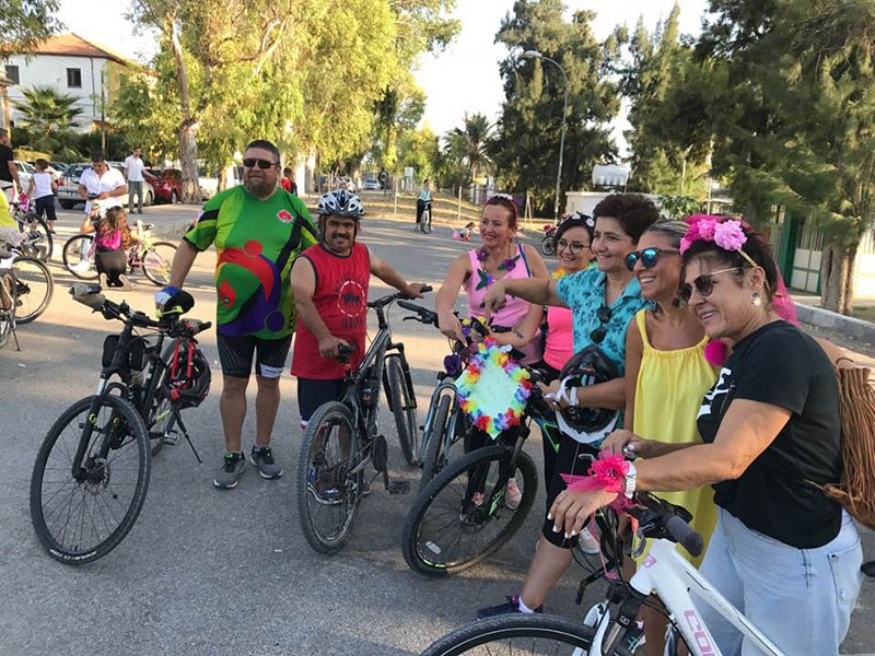 Süslü Kadınlar Bisiklet Turu yapıldı… 8