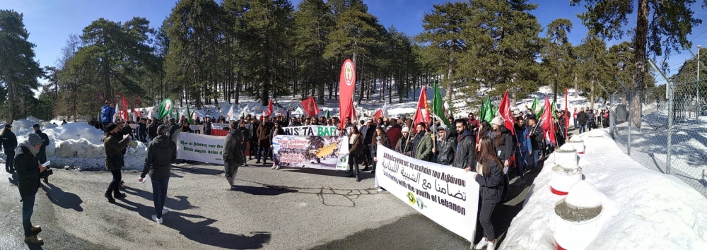 Gençler, Federal Kıbrıs taleplerini Trodos’tan haykırdı 10