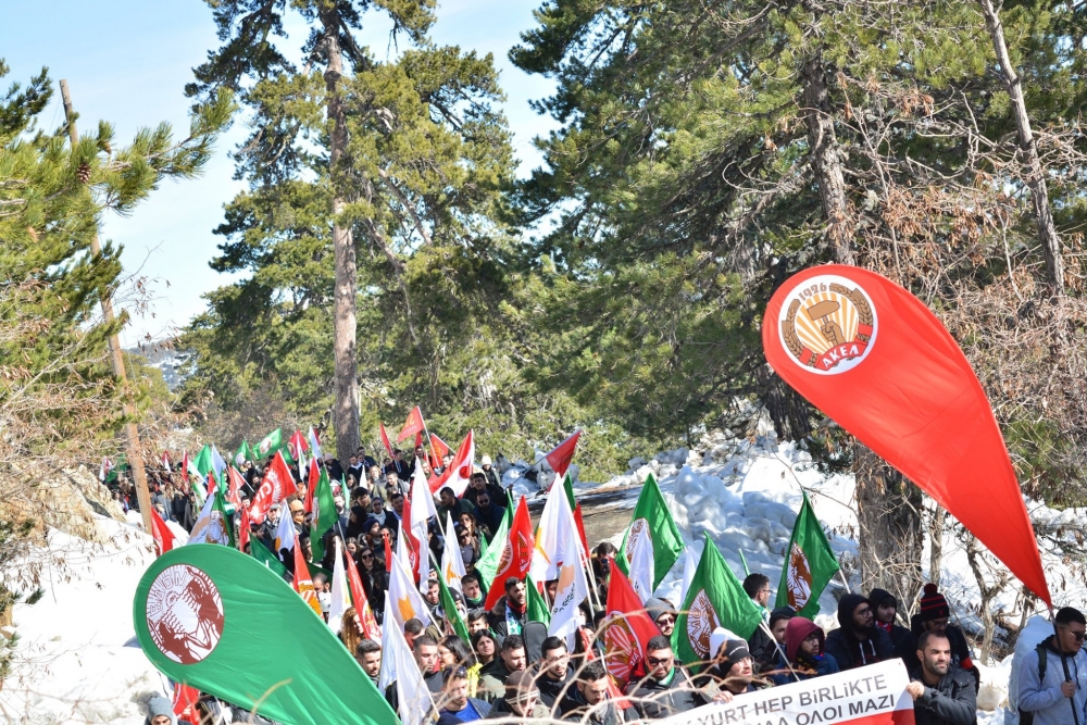 Gençler, Federal Kıbrıs taleplerini Trodos’tan haykırdı 11