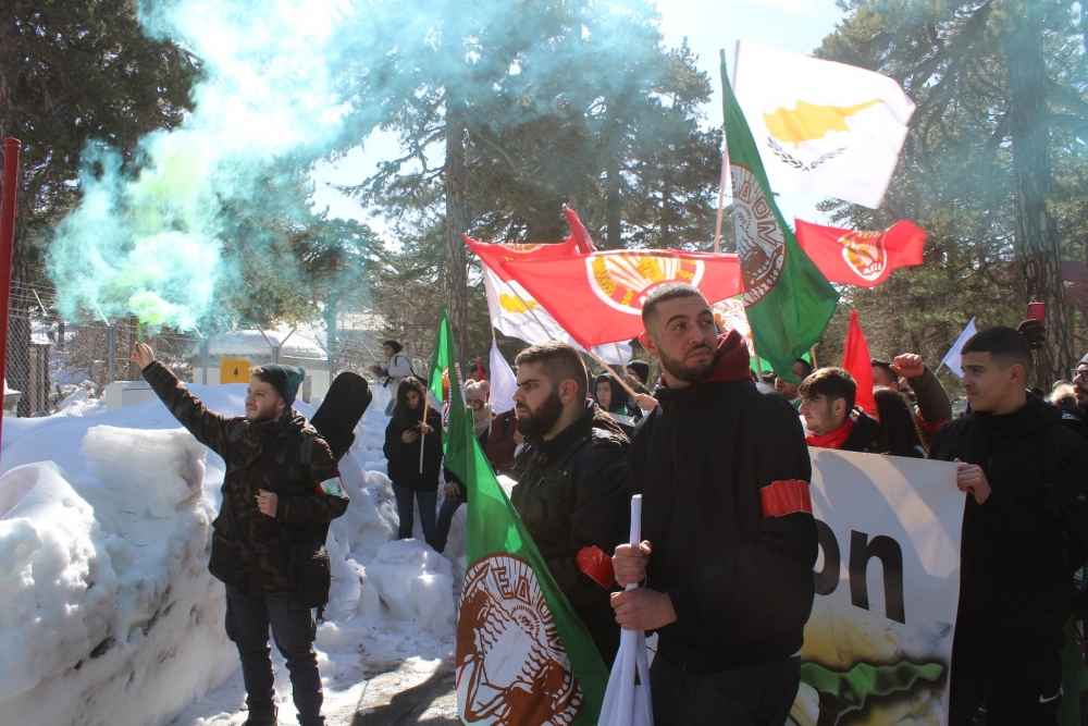 Gençler, Federal Kıbrıs taleplerini Trodos’tan haykırdı 13