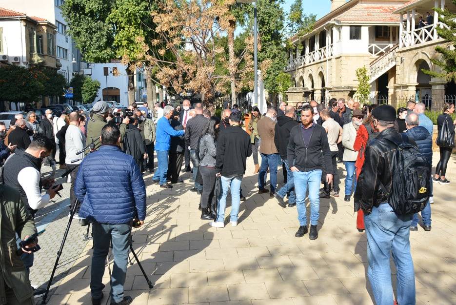 Basın özgürlüğü için mahkeme önünde 7