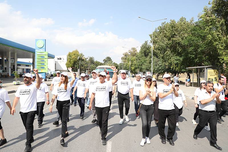 CTP'DEN SES GETİREN EYLEM: ‘HAYIR’ 12