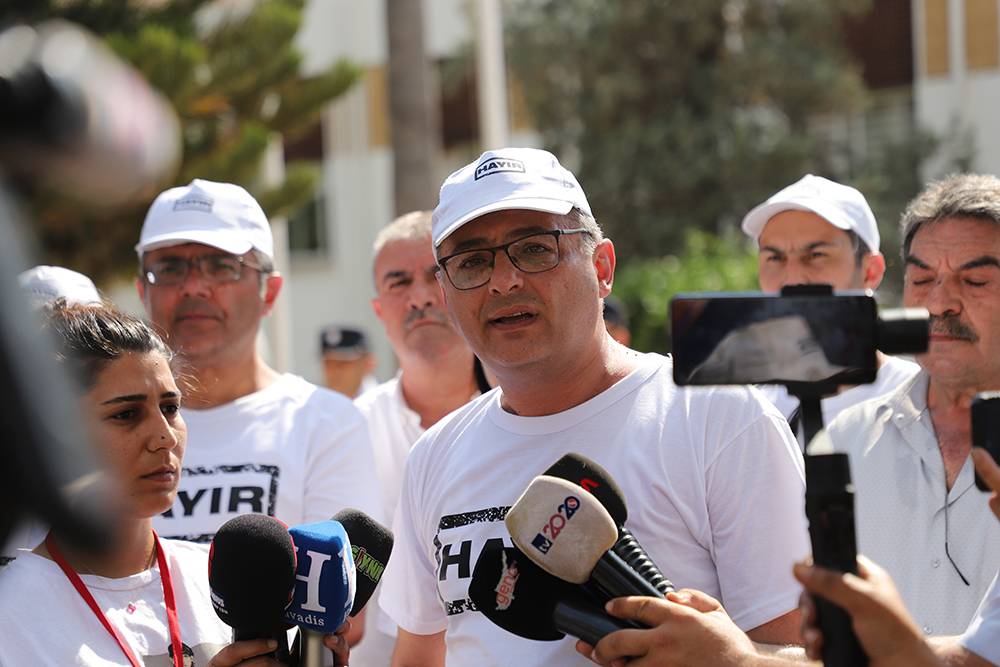 CTP'DEN SES GETİREN EYLEM: ‘HAYIR’ 17