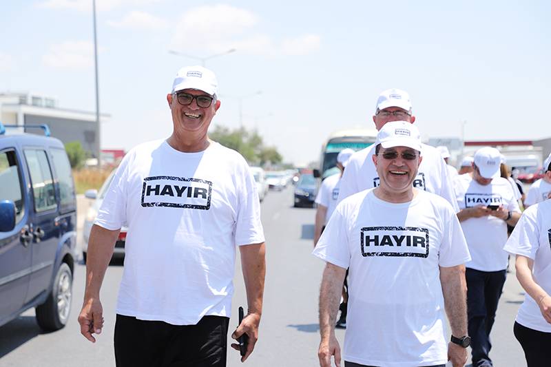 CTP'DEN SES GETİREN EYLEM: ‘HAYIR’ 3