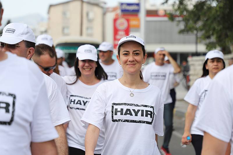 CTP'DEN SES GETİREN EYLEM: ‘HAYIR’ 9