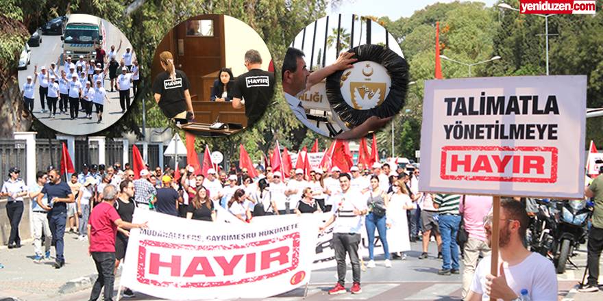 CTP'DEN SES GETİREN EYLEM: ‘HAYIR’