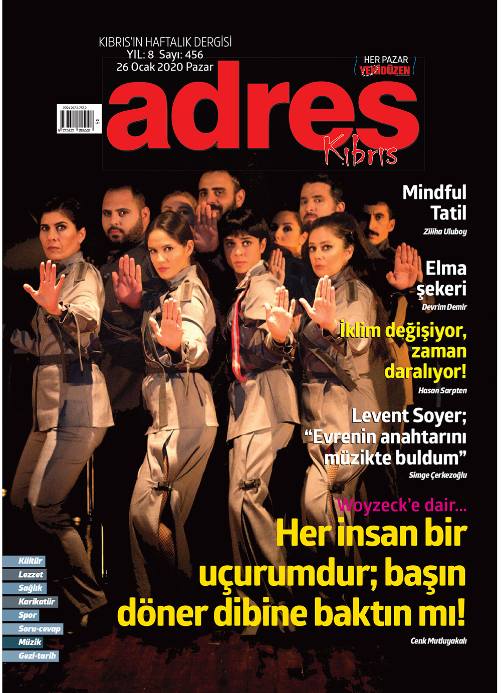 Adres Kıbrıs 456 Sayısı ISSN 2672-7560