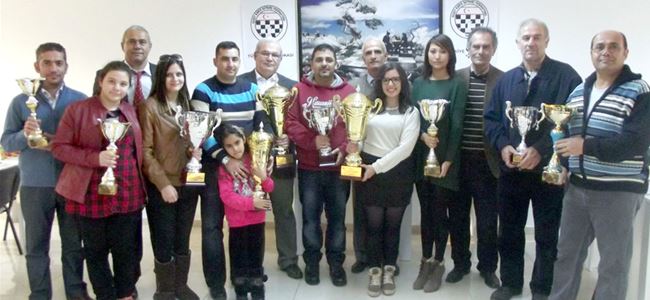 Satrançta ödüller verildi