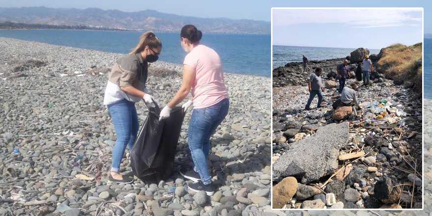 Çevre Koruma Dairesi Esentepe sahil şeridinde temizlik yaptı