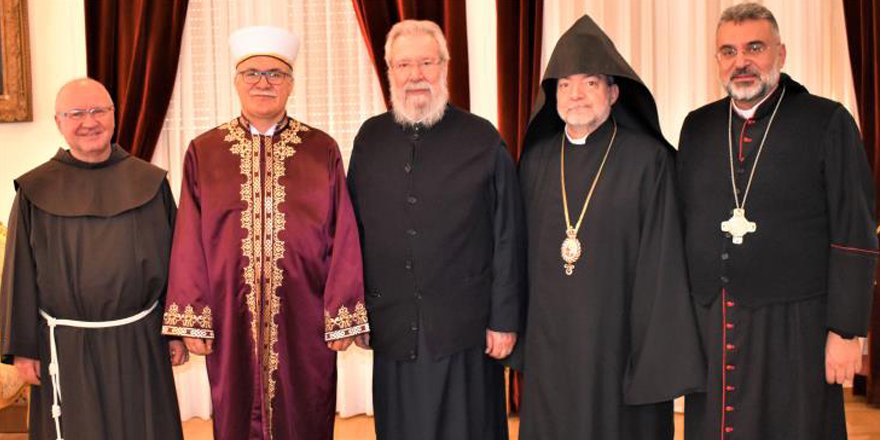Kıbrıs’taki Hristiyan dini liderlerden bayram mesajı…