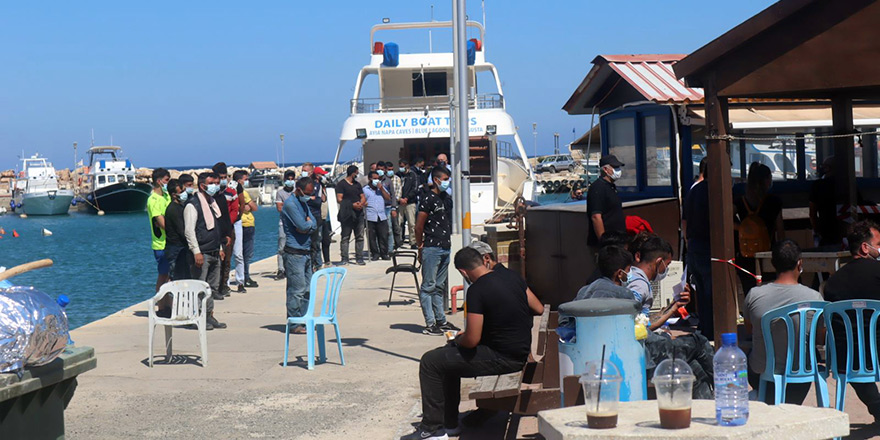 Güney Kıbrıs’a 24 saatte 173 mülteci