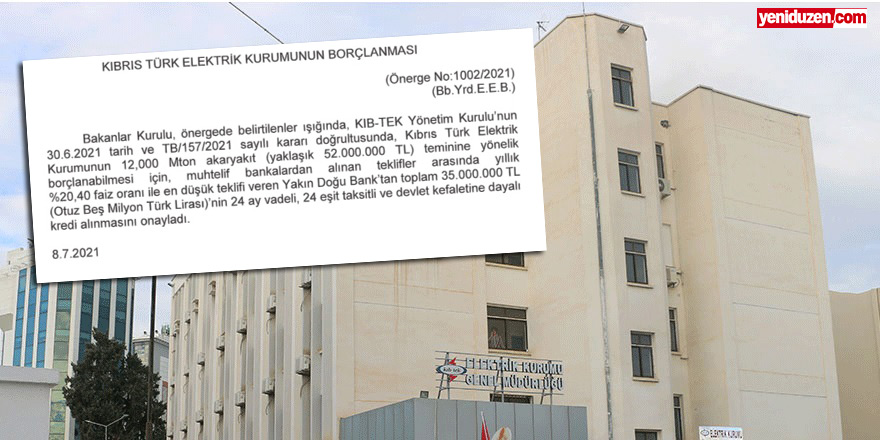 Kıb-Tek’e yeni borç yükü: ‘Devlet kefaletine dayalı’ 35 milyon TL borçlanma