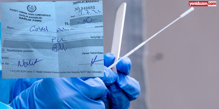 Mağusa Hastanesi’nde bazı gerekçeli PCR testlerine 50 TL ücret