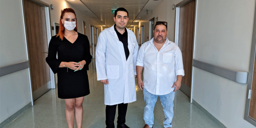 KKTC'de ilk kez böbrek nakilli hastaya obezite cerrahisi uygulandı
