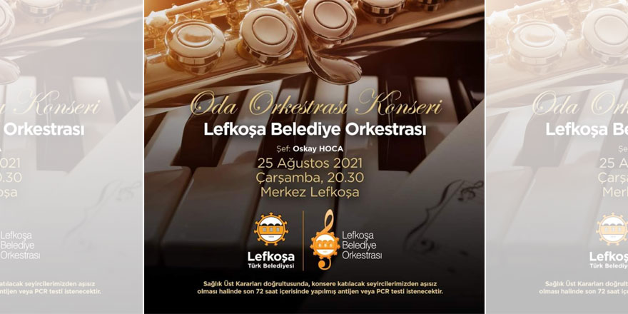 LBO’dan Merkez Lefkoşa’da Oda Orkestrası Konseri