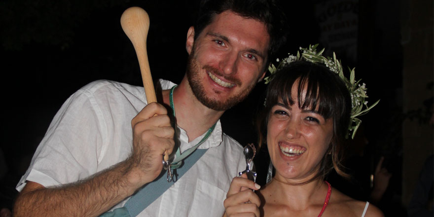 Mağusalı Çise ile İtalyan Valentin’den “Çok Kültürlü  Evlilik Partisi”