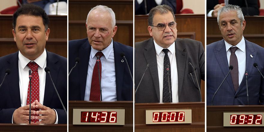 UBP başkanlığı için 4 aday: Ersan Saner, Zorlu Töre, Faiz Sucuoğlu ve Hasan Taçoy