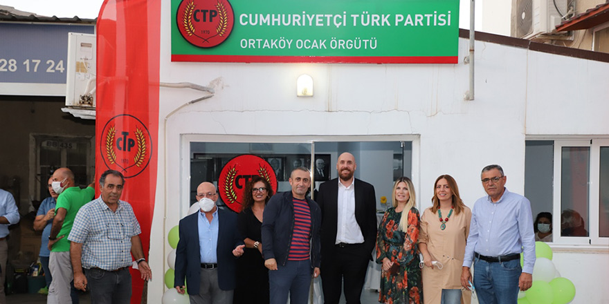 CTP Ortaköy Ocak Örgütü binası açıldı