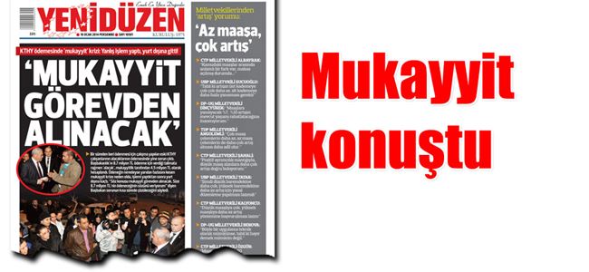 “S.Denktaş’ın haberi vardı”