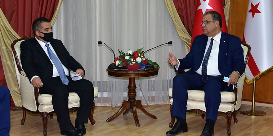 Sucuoğlu, Bay-Sen heyetini kabul etti