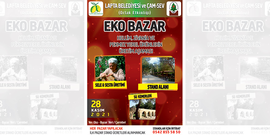 Çamlıbel köyünde her Pazar “Eko-Bazar" olacak