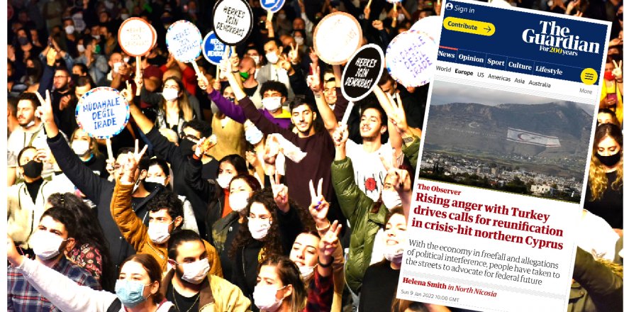 The Guardian: “Kuzey Kıbrıs’ta krizle büyüyen öfke”