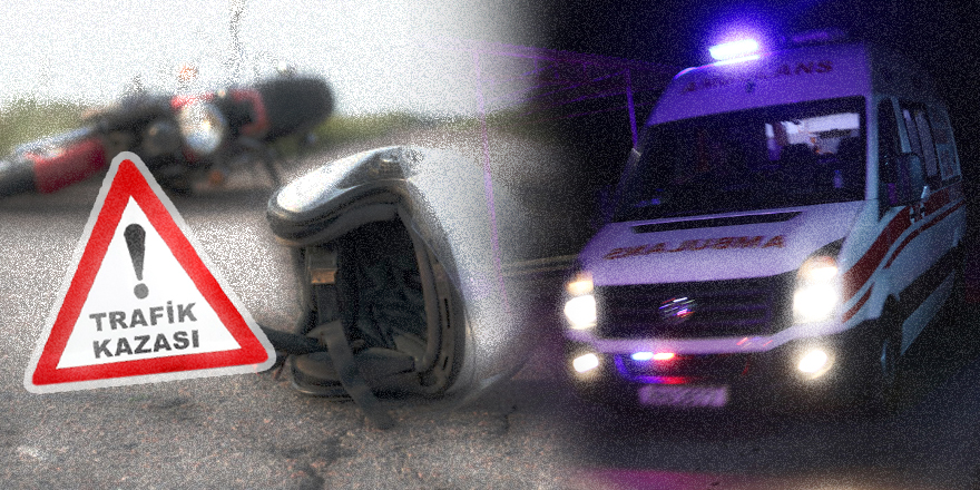 Alsancak'ta trafik kazası… 16 yaşındaki motosiklet sürücüsü yaralandı