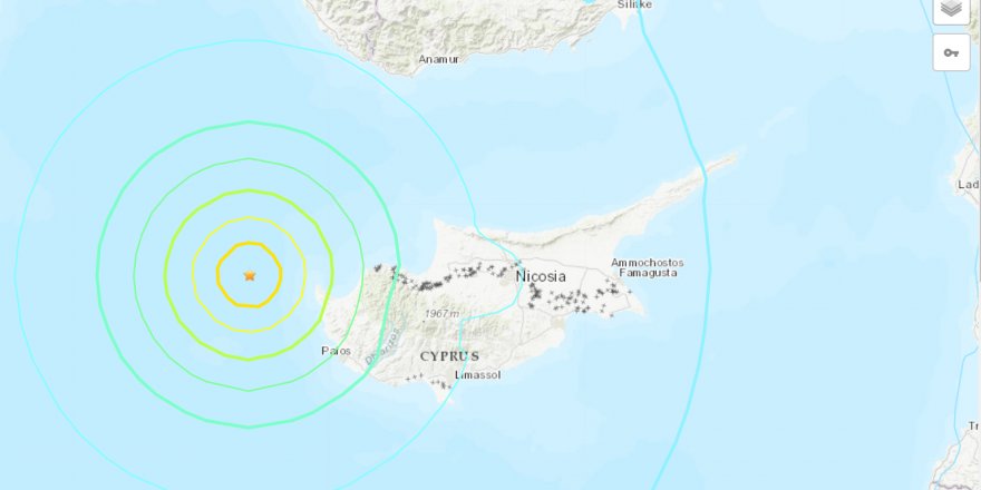 Kıbrıs’ta 6.4 şiddetinde deprem oldu