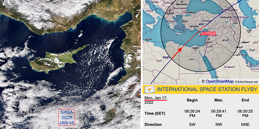 Uzay İstasyonu Kıbrıs’tan görülebilecek