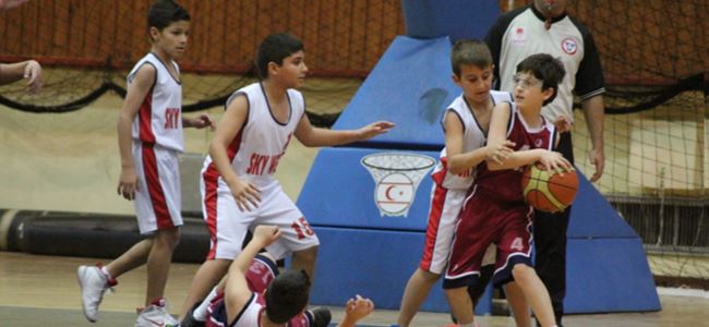 İlkokul baskette final zamanı