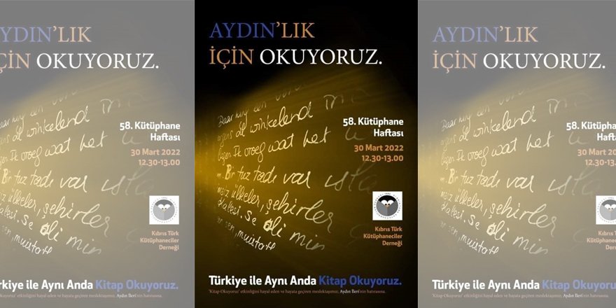 Kıbrıs Türk Kütüphaneciler Derneği etkinlik düzenleyecek
