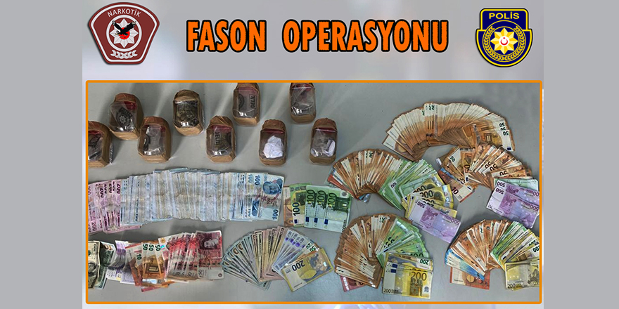 ‘Fason operasyonu’: Yüklü miktarda uyuşturucu ve para