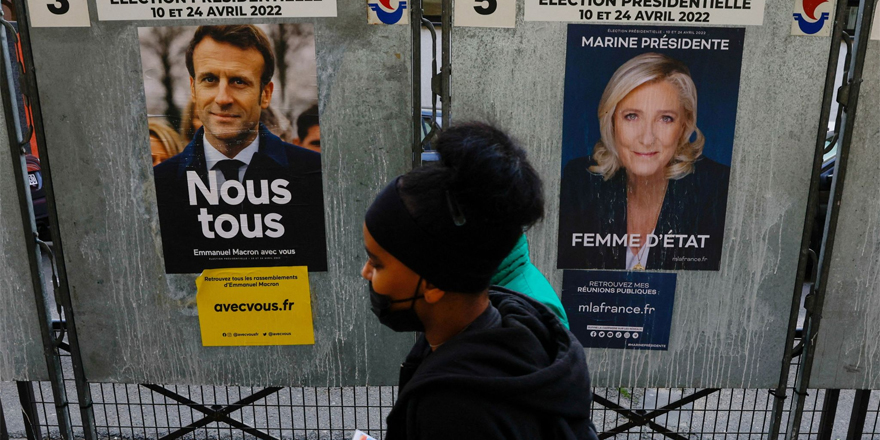 İlk sonuçlar: Fransa'da cumhurbaşkanı seçimi ikinci tura kaldı