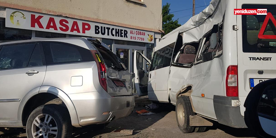 Girne-Karakum’da kaza: 6 kişi yaralandı