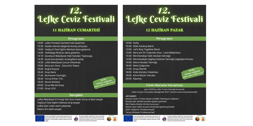 Lefke'de Ceviz Festivali başladı