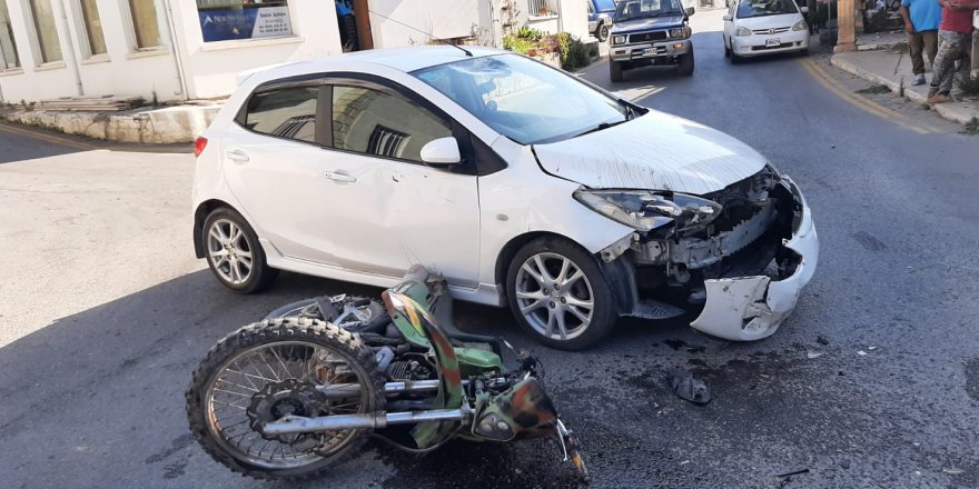 Yenierenköy’de 2 motosiklet kazası: Biri 15 yaşında, 2 yaralı