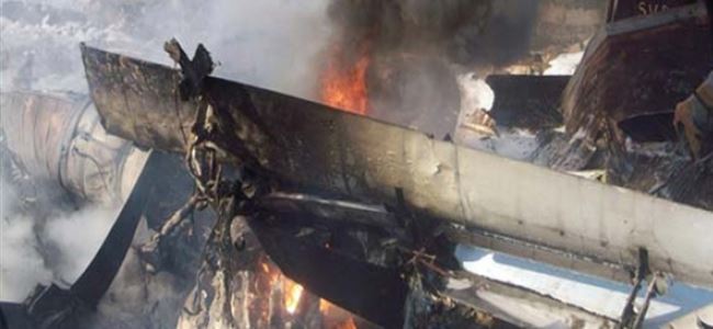 Uçak kazasında 3 kişi öldü