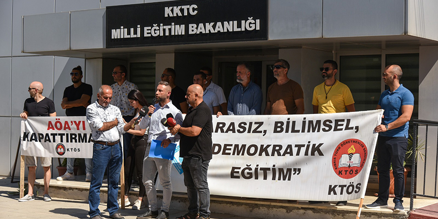 KTÖS: "Atatürk Öğretmen Akademisi'ni kapattırmayacağız"