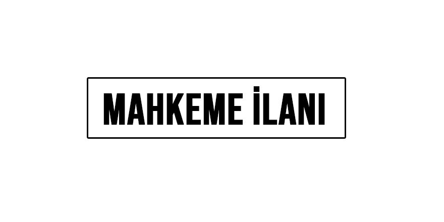 Mahkeme ilanı