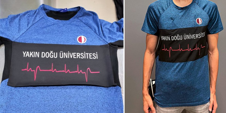 YDÜ araştırmacılarından EKG ölçümleri yapan akıllı tişört