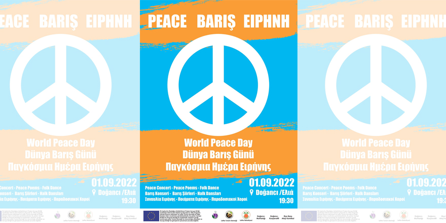 Lefke Turizm Derneği'nden 1 Eylül Dünya Barış Günü etkinliği...