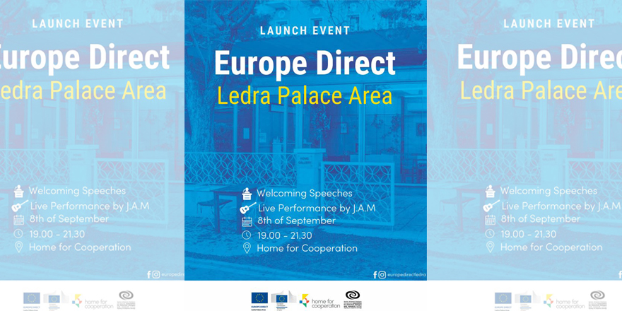 Europe Direct Ledra Palas Bölgesi Perşembe akşamı halka tanıtılacak